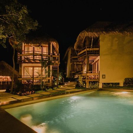 Hotel Carolina Bacalar Exteriér fotografie