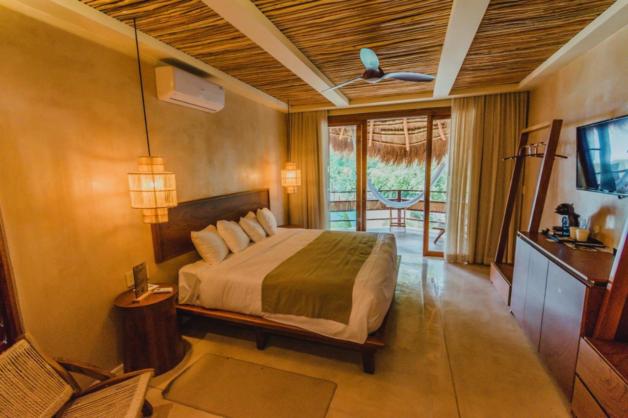 Hotel Carolina Bacalar Exteriér fotografie