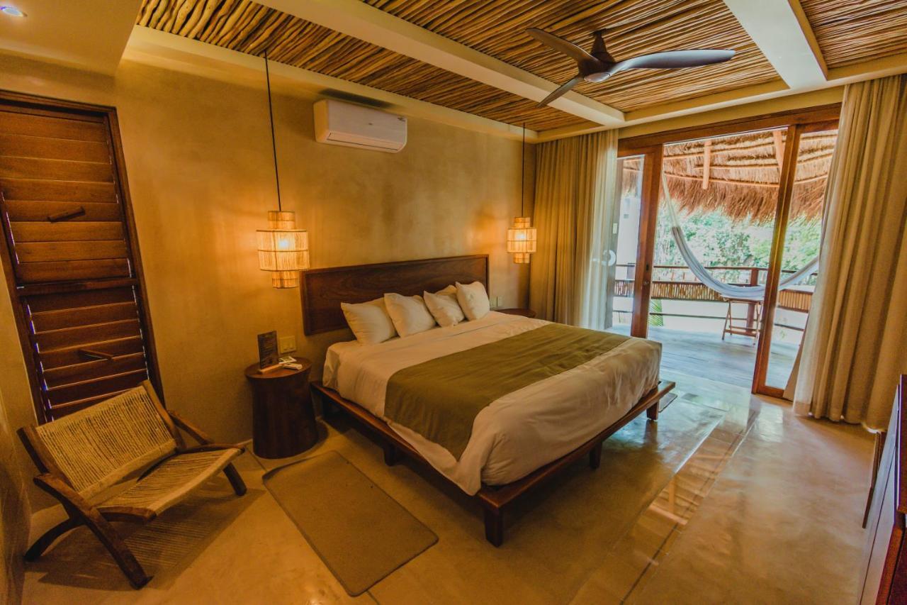 Hotel Carolina Bacalar Exteriér fotografie