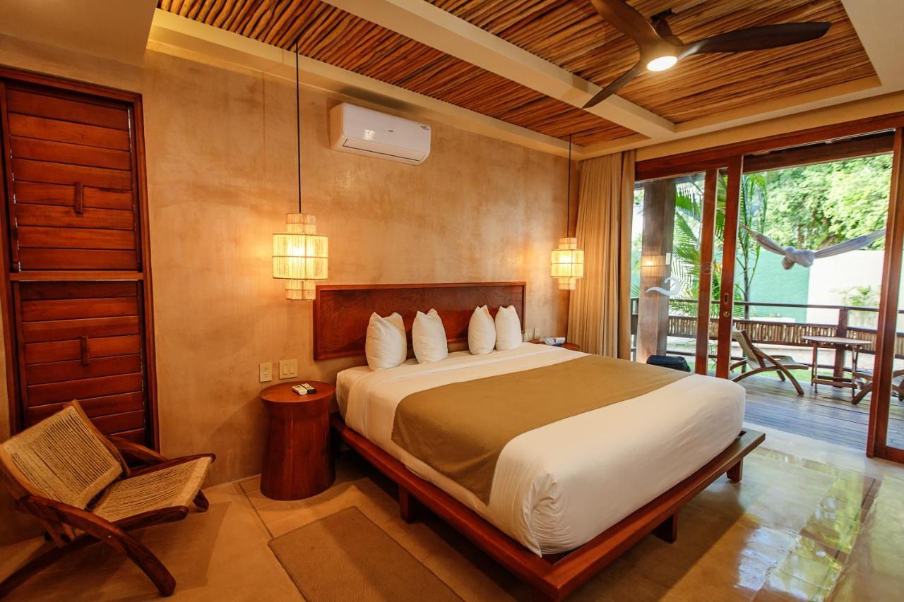 Hotel Carolina Bacalar Exteriér fotografie