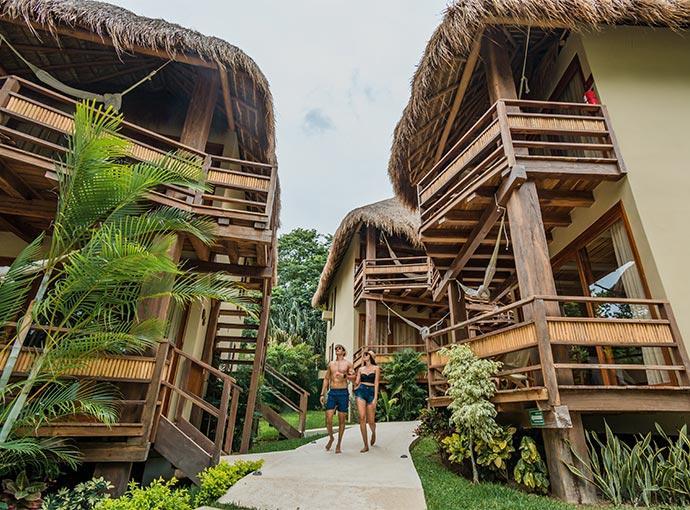 Hotel Carolina Bacalar Exteriér fotografie
