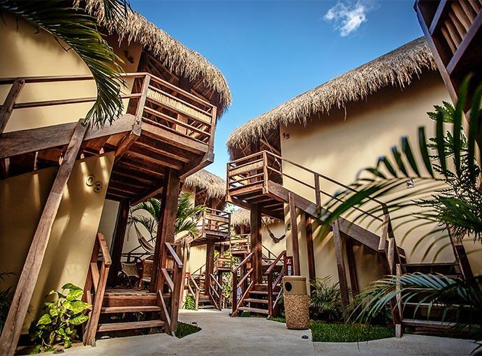 Hotel Carolina Bacalar Exteriér fotografie