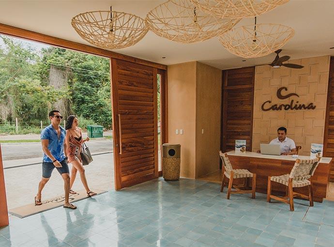 Hotel Carolina Bacalar Exteriér fotografie